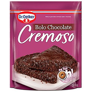 MISTURA PARA BOLO DE CHOCOLATE CREMOSO - CONTÉM 300G - DR. OETKER