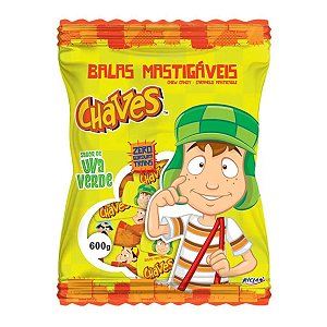 BALA MASTIGAVEL CHAVES UVA VERDE 600G - RICLAN