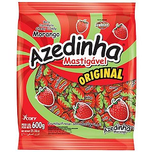 BALA HALLOWEEN MASTIGAVEL AZEDINHA MORANGO ICE KISS 500G - CORY