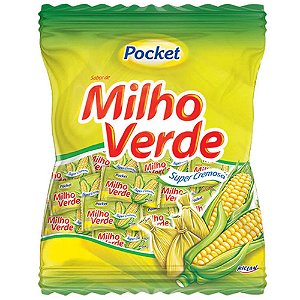 BALA MILHO VERDE CREMOSO POCKET 500G - RICLAN