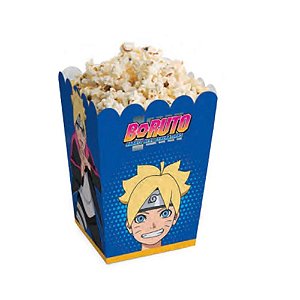 CAIXA PARA PIPOCA BORUTO 10 UNIDADES - CROMUS