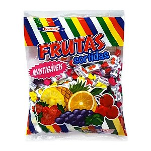 BALA MASTIGÁVEL FRUTAS 70G