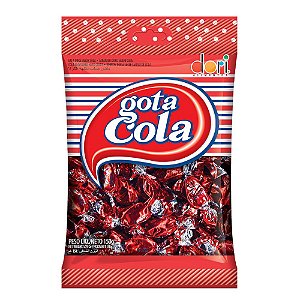 BALA DE CARAMELO GOTA COLA SABOR COLA 100G - DORI