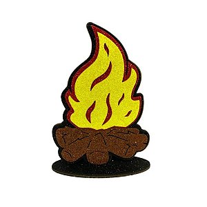 DECORAÇÃO FOGUEIRA  FESTA JUNINA - 1 UNIDADE - MAKE FESTA