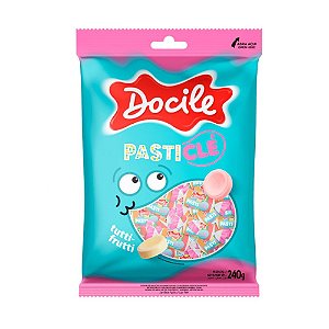 PASTILHAS PASTICLÉ TUTTI FRUTTI - 240G - DOCILE