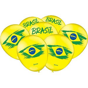 BALÃO IMPRESSO COPA BRASIL 2022 FUTEBOL PROMOÇÃO LOJA DO ABENÇOADO