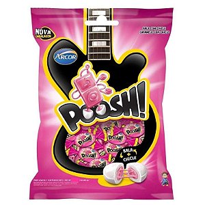 BALA CHICLÉ POOSH SABOR TUTTI FRUTTI 500G - ARCOR