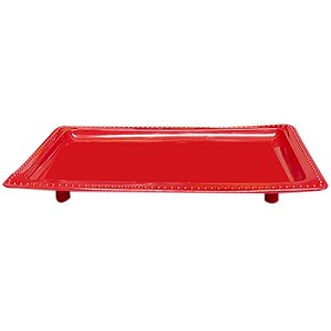 BANDEJA 20X12,5 VERMELHO - CONTÉM 1 UNIDADE - SL PAREJA