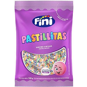 PASTILLITAS FINI SABORES SORTIDOS 580G - FINI
