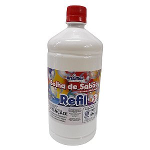 BOLHA DE SABÃO ATÓXICA REFIL PERFUMADAO 1L - 1 UNIDADE - BRASILFLEX