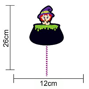 Mobile Halloween Bruxa Piffer 77x170cm 1und