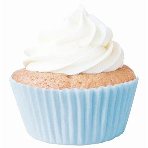 FORMINHA PARA CUPCAKE AZUL - 45 UNIDADES - MAGO