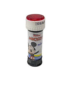 BOLHA DE SABÃO MICKEY 60 ML COM JOGO - BRASILFLEX