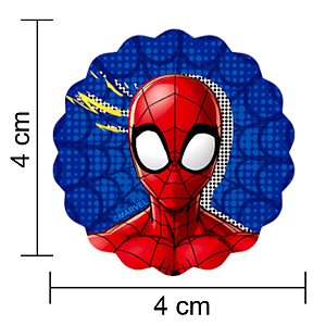 TOPO DE BOLO FESTA HOMEM ARANHA 3 - 05 UNIDADES - REGINA FESTAS - Loja do  Abençoado Festas Artigos para festas e Decoração de Aniversário com os  melhores preços e condições ! Compra 100% Segura