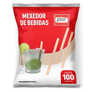 100 MEXEDOR BEBIDAS MADEIRA DRINK GABOARDI