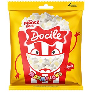 MARSHMALLOW MAXMALLOWS PIPOCA 220G - DOCILE