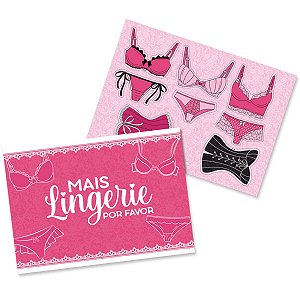 KIT DECORATIVO FESTA CHÁ DE LINGERIE - 01 PAÍNEL + 8 PEÇAS - FESTCOLOR - LOJA DO ABENÇOADO