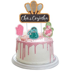 de 30 ideias de bolo e doces para chá de cozinha!