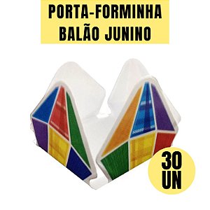 PORTA FORMINHA BALÃO FESTA JUNINA - 30 UNIDADES - KAIXOTE