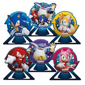 Decorações de festa de aniversário temáticas Sonic The Hedgehog – balões de  hélio Sonic The Hedgehog, balões para artigos de festa Sonic The Hedgehog  para crianças e chá de bebê