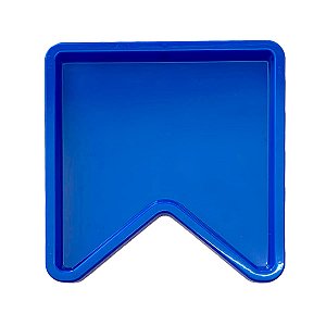 BANDEJA BANDEIRINHA  AZUL JUNINA PARA DOCES E DECORAÇÃO DE MESA