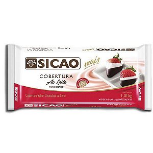 COBERTURA AO LEITE FRACIONADO BARRA 1 KG SICAO CONFEITARIA