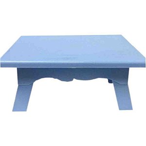 MINI MESA PARA DOCES AZUL BEBÊ - 19X13,5CM - 01 UNIDADE - SL PAREJA