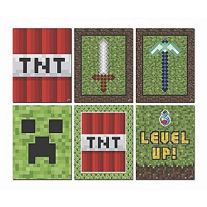 TOPO DE BOLO FESTA MINECRAFT - MINI PIXELS - 05 PEÇAS - JUNCO - Loja do  Abençoado Festas Artigos para festas e Decoração de Aniversário com os  melhores preços e condições ! Compra 100% Segura