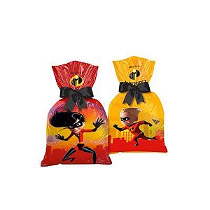 SACOLA SURPRESA OS INCRÍVEIS 08 UNIDADES REGINA FESTAS