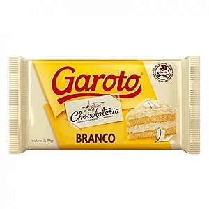 CHOCOLATE GAROTO BRANCO 2,1KG