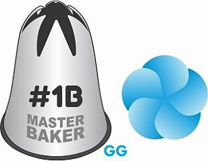 BICO DE CONFEITAR PITANGA FLOR #1B TAM GG COD 2246 UN MASTER BAKER