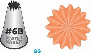 BICO DE CONFEITAR PITANGA ABERTA #6B TAM GG COD 2233 UN MASTER BAKER