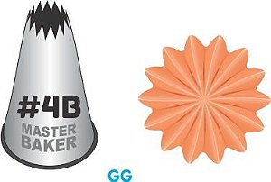 BICO DE CONFEITAR PITANGA ABERTA #4B TAM GG COD 2232 UN MASTER BAKER