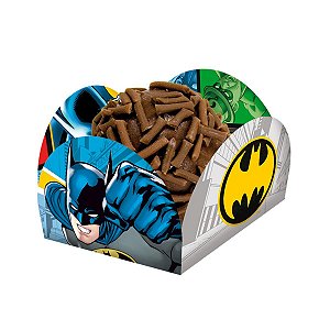 PORTA FORMINHA PARA DOCES - FESTA BATMAN GEEK - 40 UNIDADES - FESTCOLOR