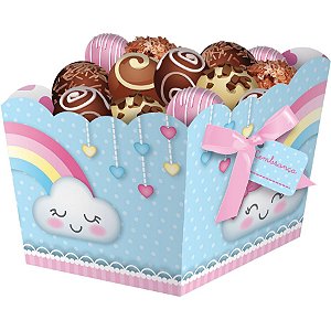 CACHEPOT FESTA CHUVA DE AMOR 08 UNIDADES - FESTCOLOR