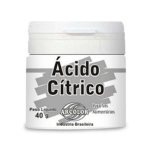 ÁCIDO CITRICO 40 G ARCOLOR