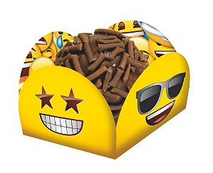 PORTA FORMINHA PARA DOCES EMOJI 40 UNIDADES - FESTCOLOR