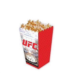 CAIXA PARA PIPOCA UFC 8 UNIDADES - FESTCOLOR