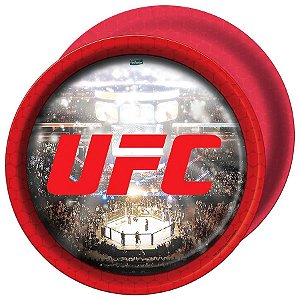 PRATO DESCARTÁVEL UFC 08 UNIDADES - FESTCOLOR