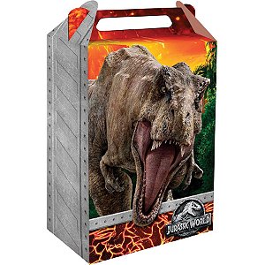 Pratos Papel Quadrado Dinossauros ROAR