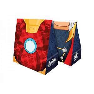 CAIXA SURPRESA - FESTA OS VINGADORES ÍCONES - 08 UNIDADES - REGINA FESTAS