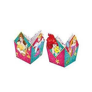 CACHEPOT PARA LEMBRANCINHA FESTA PRINCESAS AMIGAS - 8 UNIDADES - REGINA FESTAS