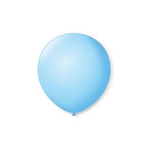 BALÃO DE FESTA LATEX 5'' 13CM - AZUL BABY - 50 UNIDADES - SÃO ROQUE