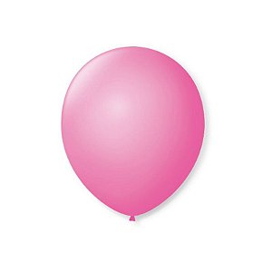 BALÃO DE FESTA LATEX 7'' 18CM - ROSA TUTTI FRUTTI - 50 UNIDADES - SÃO ROQUE