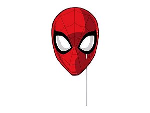 MASCARA COM VARETA  PERSONAGENS ULTIMATE SPIDER MAN - 10 MÁSCARAS/10 VARETAS- REGINA FESTAS