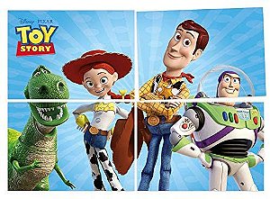 PAINEL GIGANTE 4 LÂMINAS FESTA TOY STORY 4 - REGINA FESTAS