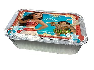 KIT  MARMITINHA FESTA MOANA - 08 UNIDADES - REGINA FESTAS