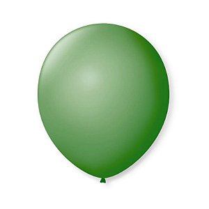 BALÃO DE FESTA LATEX 9'' 23CM - VERDE BANDEIRA - 50 UNIDADES - SÃO ROQUE