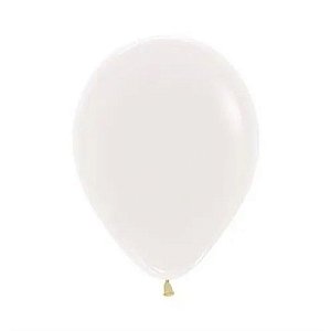 BALÃO DE FESTA LATEX R5'' 13CM - TRANSPARENTE CRISTAL - 50 UNIDADES - SEMPERTEX CROMUS