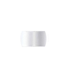 FITA DE CETIM MERITA 9,5MM #1 - 10M - BRANCO - 01 UNIDADE